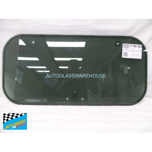 LAND ROVER DISCOVERY DISCO 1 - 3/1991 to 12/1998 - 4DR WAGON - SUNROOF GLASS - 4 HOLES - 740w X 360 (THERMA LITE) - (SECOND-HAND)
