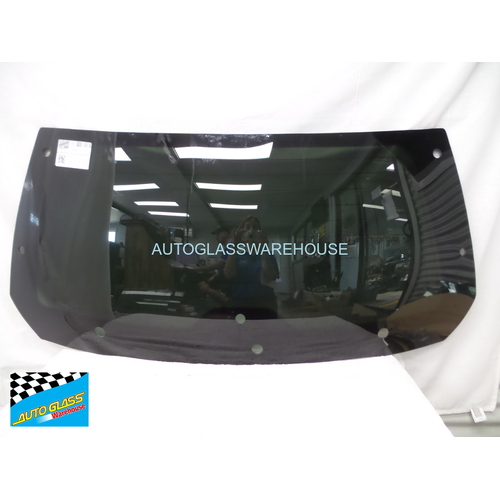 FORD TERRITORY SX/SY/SYII/SZ - 3/2004 TO 10/2016 - 4DR WAGON - REAR WINDSCREEN GLASS - 8 HOLES, HEATED,  PRIVACY GREY - NEW