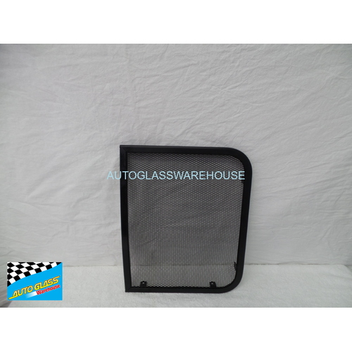 SUITABLE FOR TOYOTA HIACE H30 ZR - 6/2019 to CURRENT - LWB TRADE VAN - DRIVERS - SECURITY AND INSECT MESH - RIGHT SIDE REAR  SLIDING WINDOW - NEW