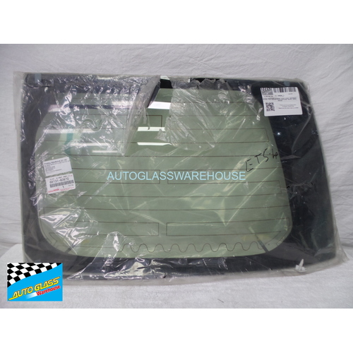 SUITBALE FOR TOYOTA LANDCRUISER 200 SERIES - 11/2007 to 9/2021 - 5DR WAGON - DRIVERS - RIGHT SIDE REAR BARN DOOR GLASS - HEATED - GREEN - GENUINE -NEW