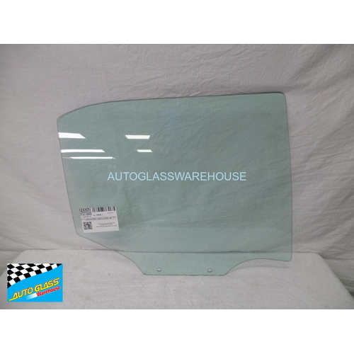 MG MG3 - 6/2017 TO CURRENT - 5DR HATCH - DRIVERS - RIGHT SIDE REAR DOOR GLASS - 2 HOLES - LOW STOCK - NEW