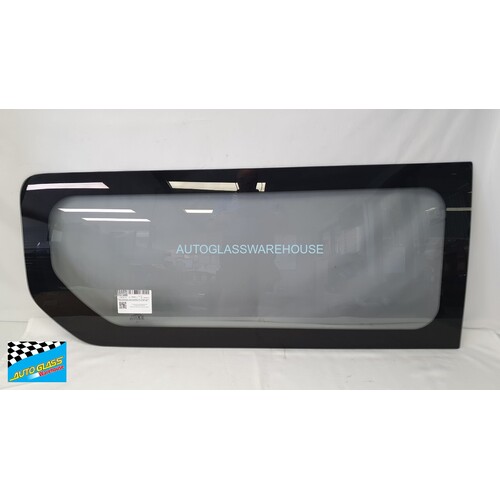RENAULT TRAFFIC X82 -1/2015 TO CURRENT - VAN - DRIVERS - RIGHT SIDE REAR BONDED FIXED CARGO GLASS - (1315 X 580) - NEW