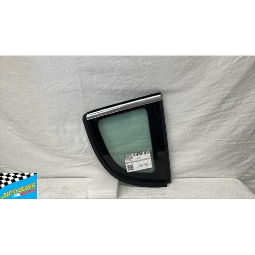 PEUGEOT 3008 T8 - 6/2010 TO 12/2016 - 5DR WAGON - DRIVER - RIGHT SIDE REAR OPERA GLASS - GREEN - [SEKURIT] - WITH CHROME MOULD - NEW