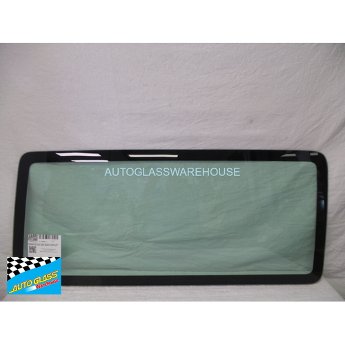 JEEP WRANGLER JK - 3/2007 to 11/2018 - 2DR WAGON - DRIVERS - RIGHT SIDE REAR CARGO GLASS - GREEN - GENUINE - 970 X 425 - NEW
