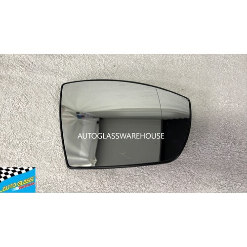 FORD KUGA TF - 3/2013 to 12/2017 - 5DR WAGON - DRIVERS - RIGHT SIDE MIRROR WITH BACKING PLATE - (SECONDHAND)