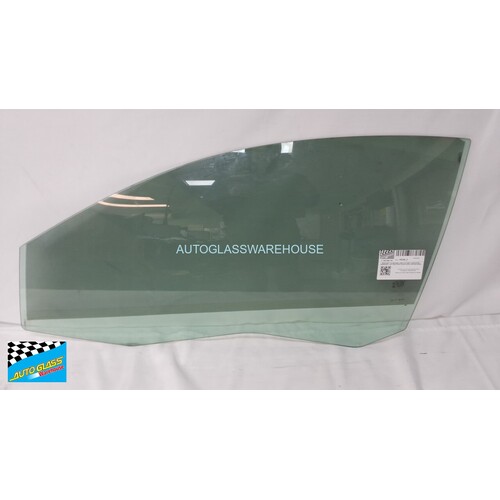 MERCEDES C CLASS W204 - 5/2011 TO 12/2015 - 2DR COUPE - PASSENGER - LEFT SIDE FRONT DOOR GLASS - (SECOND-HAND)