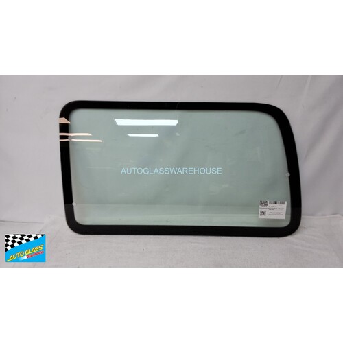 SUITABLE FOR TOYOTA GRANVIA KCH/VCH/RCH/RH - 1/1995 to 11/2003 - VAN - PASSENGERS - LEFT SIDE REAR FIXED POP-OUT WINDOW - GREEN - NEW