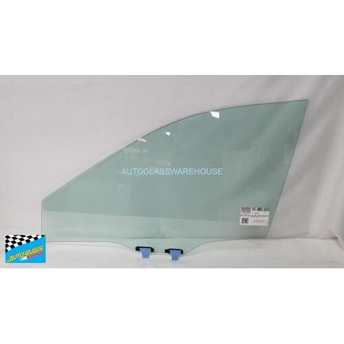 NISSAN X-TRAIL T33 - 8/2022 TO CURRENT - 5DR SUV - LEFT SIDE FRONT DOOR GLASS - GREEN - WITH FITTING, LAMINATED, ACOUSTIC - CALL FOR STOCK - NEW