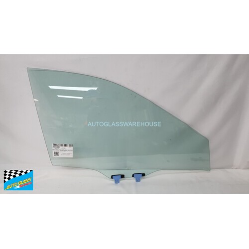NISSAN X-TRAIL T33 - 8/2022 TO CURRENT - 5DR SUV - RIGHT SIDE FRONT DOOR GLASS - GREEN - WITH FITTING, LAMINATED, ACOUSTIC - CALL FOR STOCK - NEW