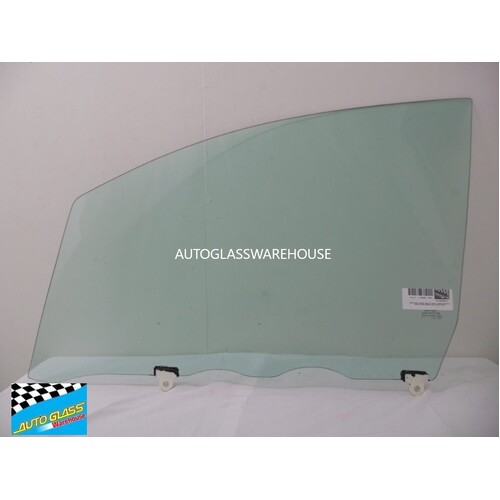 suitable for TOYOTA ALPHARD RC20, NH10 - 1/2002 TO 1/2008 - WAGON - PASSENGER - LEFT SIDE FRONT DOOR GLASS - GREEN - NEW