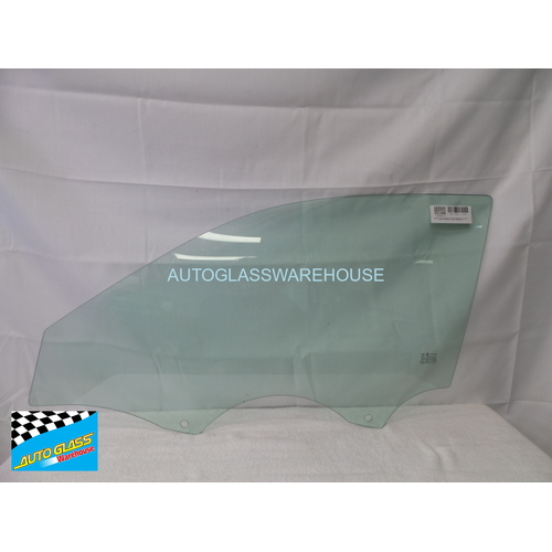 AUDI Q2 - 2/2017 to CURRENT - SUV 5DR - PASSENGER - LEFT SIDE FRONT DOOR GLASS - 2 HOLES - GREEN - NEW