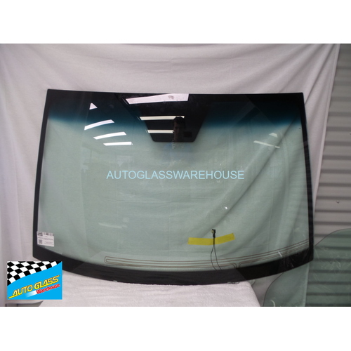 SSANGYONG STAVIC - 03/2005 to 12/2015 -  5DR WAGON - FRONT WINDSCREEN GLASS - RAIN SENSOR LENS, WIPER HEATER, SOLAR TINT - GREEN - NEW