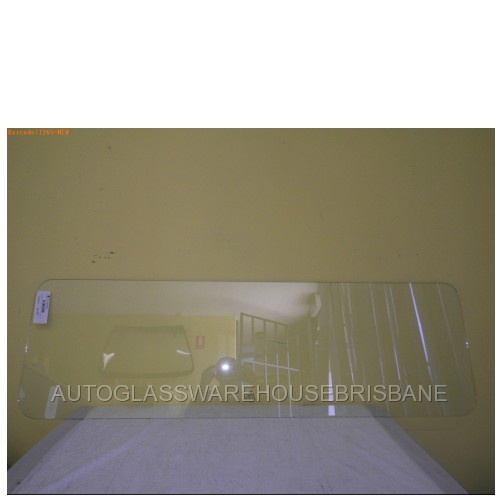 LAND ROVER DEFENDER - 1983 to CURRENT - 2/4DR UTE (Cab Chassis) - FRONT WINDSCREEN GLASS - CLEAR - (1414 x 425) - NEW