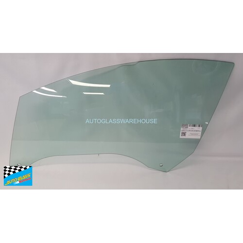 PEUGEOT 308 CC T7 - 7/2009 TO 12/2013 - 2DR CONVERTIBLE - PASSENGERS - LEFT SIDE FRONT DOOR GLASS - GREEN - SK - NEW