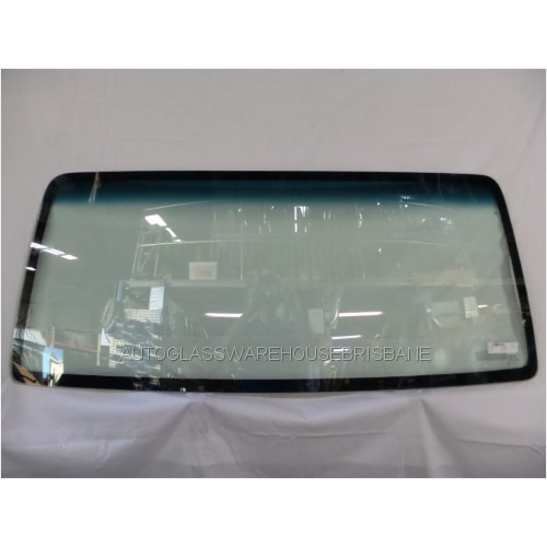suitable for TOYOTA DYNA BU30/DELTA - 8/1977 to 1/1984 - CAB-CHASSIS/VAN - FRONT WINDSCREEN GLASS -1486 x 602 - RUBBER FIT - GREEN - CALL FOR STOCK