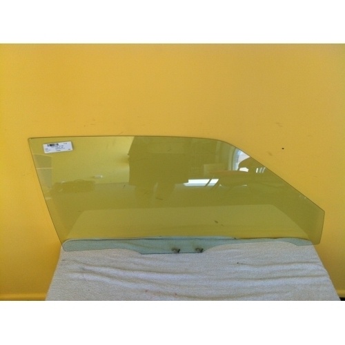 FORD LASER KC/KE - 10/1985 to 3/1990 - 3DR HATCH TX3 - DRIVERS - RIGHT SIDE FRONT DOOR GLASS - (Second-hand)
