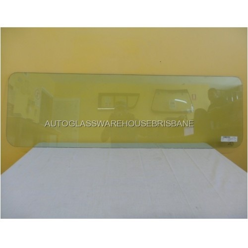 suitable for TOYOTA LANDCRUISER 40/45/47 SERIES - 1/1969 to 1/1976 - UTE - FRONT WINDSCREEN GLASS (TOP WIPER) - 1280 X 392 - NEW