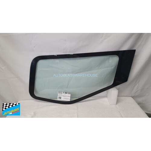 MITSUBISHI FUSO FIGHTER - 01/1995 TO 2007 - TRUCK - PASSENGERS - LEFT SIDE FRONT LOWER CURB SIGHT WINDOW GLASS - GREEN - NEW (LIMITED STOCK)