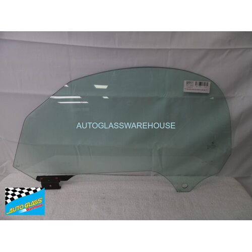BMW Z4 E85 - 7/2003 TO 4/2009 - 2DR CONVERTIBLE - PASSENGERS - LEFT SIDE FRONT DOOR GLASS - WITH FITTING, ONE HOLE (CALL FOR STOCK) - NEW