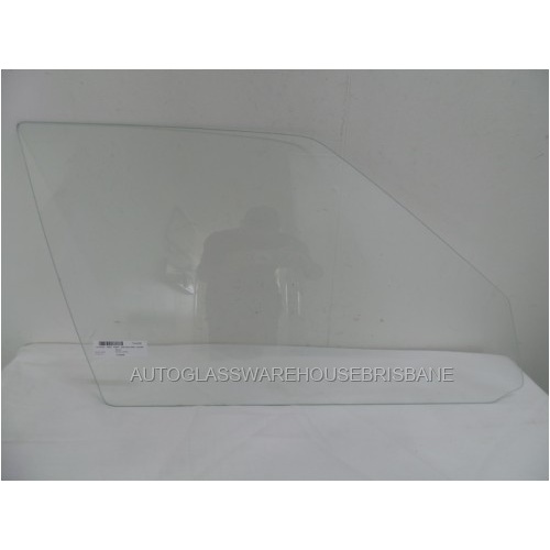 suitable for TOYOTA COROLLA AE82 - 4/1985 To 5/1989 - 4DR SEDAN - DRIVERS - RIGHT SIDE FRONT DOOR GLASS - NOT SECA - CLEAR - NEW