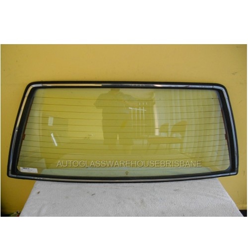 FORD LASER KE/KE11 - 10/1987 to 10/1994 - 5DR WAGON - REAR WINDSCREEN GLASS - GREEN - NEW 