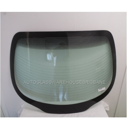 HYUNDAI SX/FX/SFX - 7/1996 to 2/2002 - 2DR COUPE - REAR WINDSCREEN GLASS - HEATED - WITH SPOILER, WITHOUT BRAKE LIGHT IN WINDOW - NEW