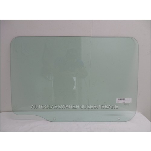 MITSUBISHI CANTER FE500/FE600 - 9/1995 TO 1/2005 - TRUCK - LEFT SIDE REAR DOOR GLASS - 740w X 505h - NEW
