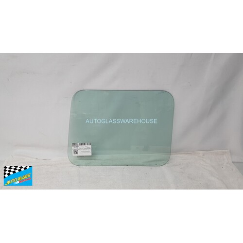 ISUZU FSR - 01/1986 to 03/1996 - TRUCK - LEFT REAR CAB WINDOW - NOT HEATED, SQUARE HEADLIGHTS,  - GREEN - NEW