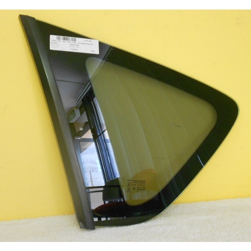 MAZDA 3 BK - 1/2004 to 3/2009 - 5DR HATCH - PASSENGERS - LEFT SIDE REAR OPERA GLASS - NOT ENCAPSULATED - NEW