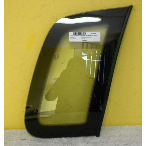 SUZUKI IGNIS RG413 - 11/2000 to 1/2005 - 5DR HATCH - DRIVERS - RIGHT SIDE REAR OPERA GLASS - NEW