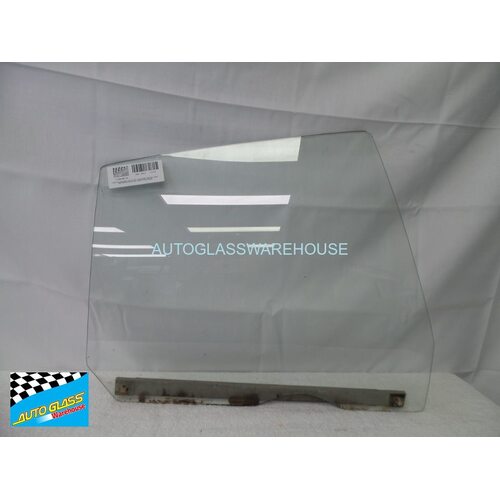 FORD FALCON XA/XB - 1972 to 1976 - 4DR SEDAN - DRIVERS - RIGHT SIDE REAR DOOR GLASS - CLEAR - (Second-hand)