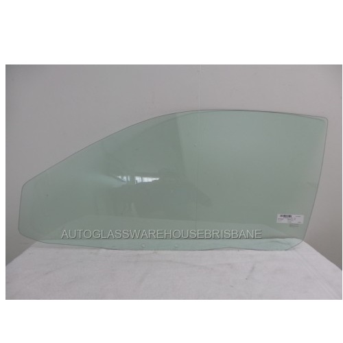 MITSUBISHI MIRAGE CE - 7/1996 to 9/2003 - 3DR HATCH - PASSENGERS - LEFT SIDE FRONT DOOR GLASS - NEW