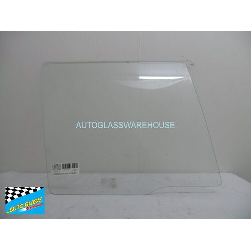 suitable for TOYOTA COROLLA AE82 - 4/1985 To 2/1989 - SEDAN/HATCH/SECA - DRIVERS - RIGHT SIDE REAR DOOR GLASS - CLEAR - NEW