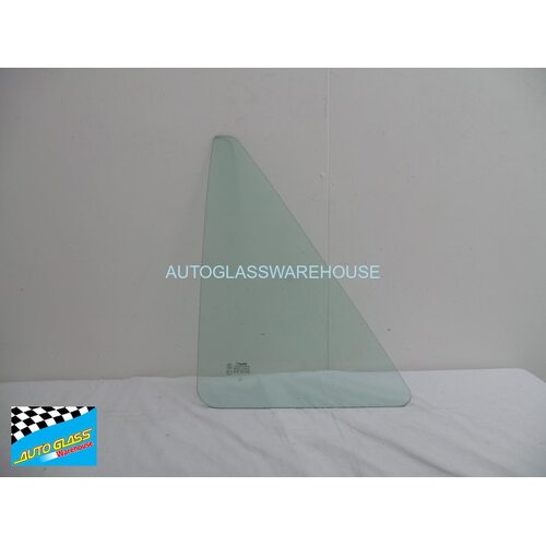 MAZDA 323 BD/KB - 10/1980 to 9/1985 - 4DR SEDAN - PASSENGERS - LEFT SIDE REAR QUARTER GLASS - GREEN - NEW