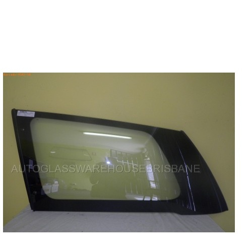 suitable for TOYOTA TARAGO ACR30 - 7/2000 to 2/2006 - WAGON - LEFT SIDE REAR CARGO GLASS - ENCAPSULATED - (Second-hand)