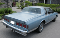 Autoglass for CHEVROLET CAPRICE - 1/1980 to 1/1990 - 2DR COUPE