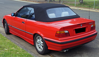 Autoglass for BMW 3 SERIES E36 - 12/1993 to 6/1995 - 2DR CONVERTIBLE