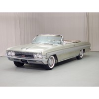 More Windscreens, Side and Rear Glass for OLDSMOBILE DYAMIC - SUPER - JETSTAR (88)  1/1963 to 1/1964 - 2 DR HARDTOP & CONVERTIBLE- (SCREEN SIZE 1626 x 673) - RUBBER IN