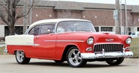 More Windscreens, Side and Rear Glass for CHEVROLET 1955-1957  - 1955 to 1956  - 2DR HARDTOP - Clear Glass